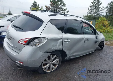 2014 Nissan Murano Sl из США, поврежденный, VIN JN8AZ1MWXEW507320